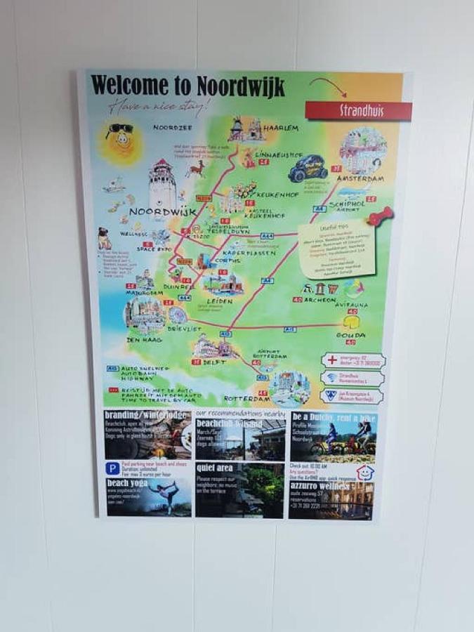 Strand Vakantiehuis Noordwijk Exteriör bild